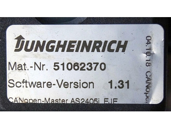 وحدة تحكم الكتروني - معدات المناولة Jungheinrich 51037707 | Rij regeling driving controller AS2405i index E Sw. 1,31: صورة 4