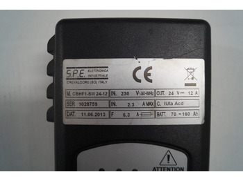 بطارية - معدات المناولة SPE unknown | battery charger 24V12A type CBHF1-SM24-12 IUIA Acd battery 70-160A battery charger 24V12A type CBHF1-SM24-12 IUIA Acd battery 70-160Ah: صورة 2