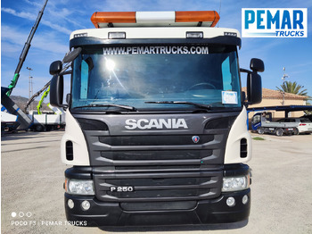 شاحنة كرين SCANIA P 250 GRUA CAJA FIJA: صورة 3 شاحنة كرين SCANIA P 250 GRUA CAJA FIJA: صورة 3