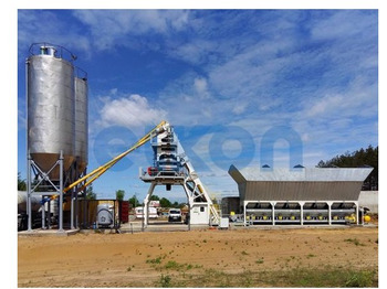 مصنع الخرسانة ELKON Elkomix-120 Quick Master Compact Concrete Plant: صورة 3