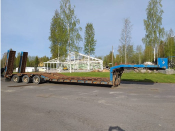 عربة منخفضة مسطحة نصف مقطورة LANGENDORF