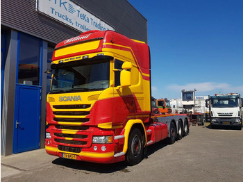 شاحنات الحاويات / جسم علوي قابل للتغيير شاحنة SCANIA R 450