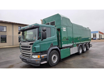 شاحنة الشفط SCANIA P 450