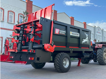 جديدة آلة رش السماد الطبيعي Novatar Manure Spreader 6 m3: صورة 3