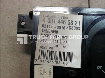 لوحة القيادة - شاحنة MERCEDES-BENZ Actros MP1 EURO2 instrument panel, instrument cluster, dashboard dashboard: صورة 3