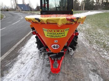 جديدة مفرشة الرمل/ الملح Dexwal Salzstreuer Düngerstreuer Streuer Trichterstreuer 300 Liter: صورة 5