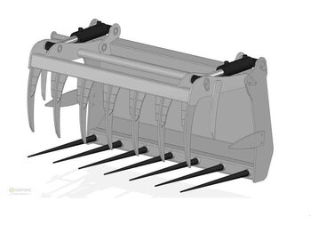 جديدة معدات السيلاج Vemac Krokodilgebiss 90 cm Kroko Gebiss Avant Multione Giant Hoflader: صورة 2 جديدة معدات السيلاج Vemac Krokodilgebiss 90 cm Kroko Gebiss Avant Multione Giant Hoflader: صورة 2
