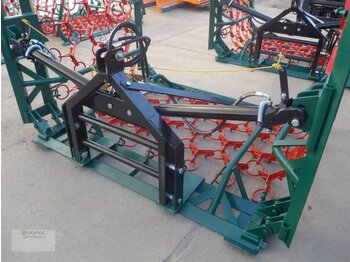 جديدة مسلفة سلسلية Vemac Wiesenschleppe 5m 4reihig Schleppe Striegel hydraulisch Prof: صورة 3