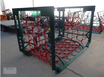 جديدة مسلفة سلسلية Vemac Wiesenschleppe 6m 4reihig Schleppe Striegel hydraulisch Prof: صورة 5