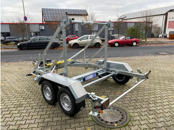 مقطورة بكرة الكابل Vermietung / Kabelanhänger 3500KG E-Winde / Nutzlast 2825KG / Kabeltrommel-Anhänger / Glasfaser/ 3 Tage: صورة 5