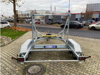 مقطورة بكرة الكابل Vermietung / Kabelanhänger 3500KG E-Winde / Nutzlast 2825KG / Kabeltrommel-Anhänger / Glasfaser/ 3 Tage: صورة 4