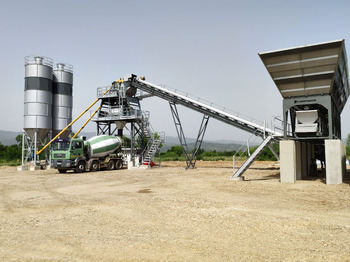 Constmach 160 m³/h Stationary Concrete Batching Plant Constmach 160 m³/h Stationary Concrete Batching Plant: صورة 1