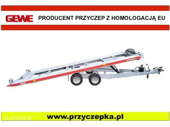 جديدة مقطورة شحن نقل السيارات GEWE L3500 U/1, 5x2,1m - hydraulicznie uchylna: صورة 1