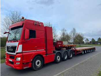 عربة منخفضة مسطحة نصف مقطورة NOOTEBOOM