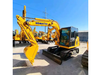 حفارة Japan Second Hand Used Hydraulic Crawler Excavator PC55 PC60 PC35 PC120 Digger Komatsu PC60-7 Excavator: صورة 2