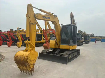 حفار زحاف Japan Surplus Backhoe Excavator Komatsu Pc78us Pc60 Tracked Excavator With Blade Dozer For The Philippines In Shanghai: صورة 3 حفار زحاف Japan Surplus Backhoe Excavator Komatsu Pc78us Pc60 Tracked Excavator With Blade Dozer For The Philippines In Shanghai: صورة 3