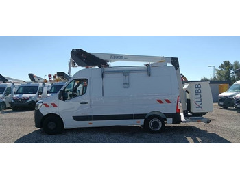 منصة تلسكوبية محمولة على شاحنة Renault Master Klubb KL32 - 12,5 m, 120 kg: صورة 5