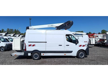 منصة تلسكوبية محمولة على شاحنة Renault Master Klubb KL32 - 12,5 m, 120 kg: صورة 4