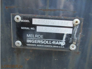 شفرة الآلة Ingersoll Rand 84 Snowblade: صورة 5