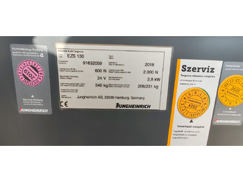 جرار السحب الكهربائي Jungheinrich EZS130 Li-Ion 2018yy/ 1590mh: صورة 4
