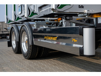 جديدة مقطورة اخشاب لنقل الأخشاب Hydrofast Przyczepa  tandem  od przewozu drewna na stanie / Timber tandem trailer in stock /Tandem-Anhänger aus Holz/: صورة 3