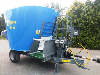 جديدة عربة خلط الأعلاف ZAMET Futtermischwagen / Feed mixer / Melangeuse / Carro miscelatore / Vagoneta de alimentación / Кормораздатчик / Wóz paszowy 7-12 m3: صورة 3