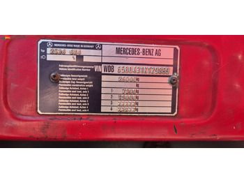 شاحنة ذات خطاف Mercedes-Benz DB 2538 AK 6x4 Meiller Getriebe überholt: صورة 4