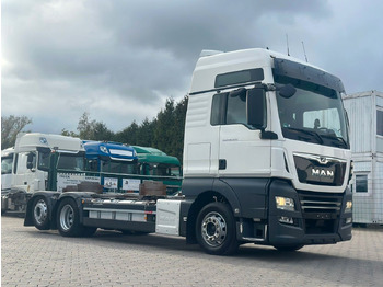 شاحنات الحاويات / جسم علوي قابل للتغيير شاحنة MAN