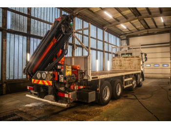 شاحنات مسطحة, شاحنة كرين Renault KERAX 380DXI-8x4+PK18TM/3EXT: صورة 3 شاحنات مسطحة, شاحنة كرين Renault KERAX 380DXI-8x4+PK18TM/3EXT: صورة 3