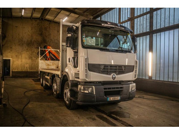 شاحنات مسطحة, شاحنة كرين Renault KERAX 380DXI-8x4+PK18TM/3EXT: صورة 2 شاحنات مسطحة, شاحنة كرين Renault KERAX 380DXI-8x4+PK18TM/3EXT: صورة 2
