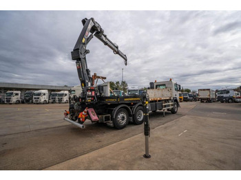 شاحنات مسطحة, شاحنة كرين Volvo FM 410 DXI -6X2+HIAB 24 T/m/2x: صورة 4