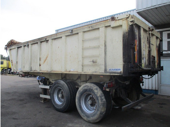 قلابة نصف مقطورة نصف مقطورة قلابة Kaiser 2 axle , Steel tipper trailer , Drum Brakes , Spring Suspension: صورة 5