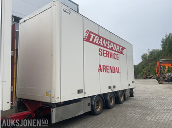 مقطورة صندوق مغلق EKERI