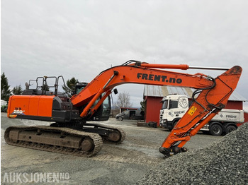 حفار زحاف Hitachi ZX250 LC-6 EC223, GPS, Sentralsmøring, 2 skuffer, LED: صورة 3 حفار زحاف Hitachi ZX250 LC-6 EC223, GPS, Sentralsmøring, 2 skuffer, LED: صورة 3