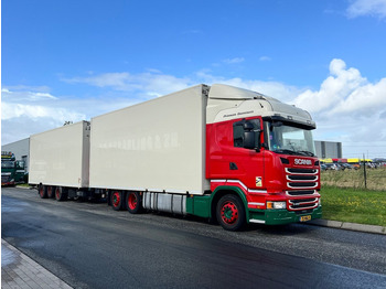 شاحنة مقفلة Scania R450 6X2*4 Combi Retarder / Standclma / Full Air / zijdeuren: صورة 4