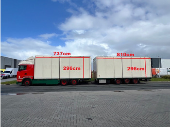 شاحنة مقفلة Scania R450 6X2*4 Combi Retarder / Standclma / Full Air / zijdeuren: صورة 2