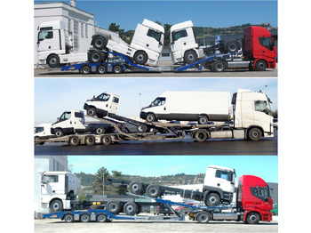 نصف مقطورة نقل السيارات