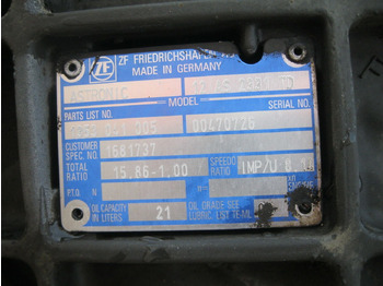 صندوق التروس - شاحنة DAF 12AS2331 TD   DAF XF 105: صورة 2