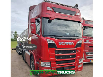وحدة جر Scania R590 V8 NGS Rear steering 6x2*4. Air / Air suspension. Hydr. system: صورة 2