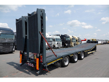 عربة منخفضة مسطحة نصف مقطورة ASTERA NACZEPA LAWETA / NISKOPODWOZIOWA / 13,3M: صورة 3