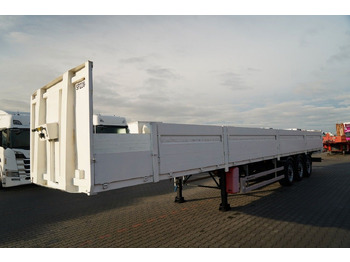 مقطورة لنقل المعدات SAMRO NACZEPA  /  BURTOWA  /  RYFLOWANA PODŁOGA: صورة 3