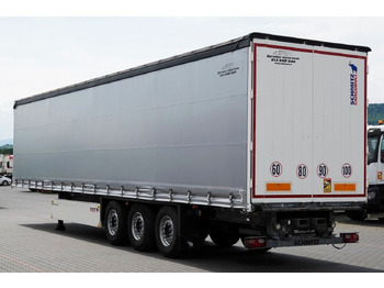 نصف مقطورة ستارة Schmitz Cargobull FIRANKA / STANDARD /  OŚ PODNOSZONA / KOSZ NA PA: صورة 2
