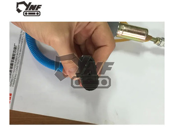 جديدة النظام الكهربائي High Quality Excavator Parts 12V 24V Diesel Engine Fuel Stop Solenoid Valve PC350-7 3930234 232c-1115030: صورة 3