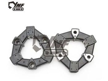جديدة القابض و قطع الغيار YNF High Quality CF-A coupling CF-A-016-S0  CF-A-016-O0 Rubber Coupling Size 16 16A 16AS Excavator Pump Coupling: صورة 5
