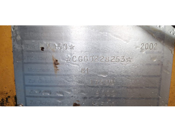 حفارة دولاب Case WX150: صورة 5