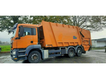 شاحنة النفايات MAN 26.320 Müllwagen Faun Variopress: صورة 3
