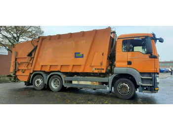 شاحنة النفايات MAN 26.320 Müllwagen Faun Variopress: صورة 5