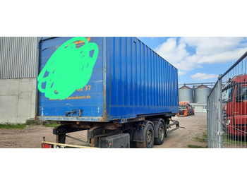 مقطورة نقل الحاويات Schmitz Cargobull Containeranhänger mit Container: صورة 5 مقطورة نقل الحاويات Schmitz Cargobull Containeranhänger mit Container: صورة 5