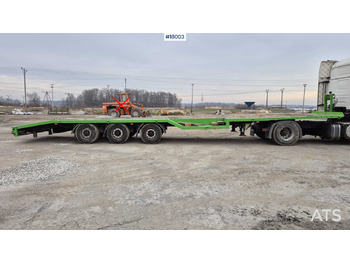 عربة منخفضة مسطحة نصف مقطورة FLIEGL