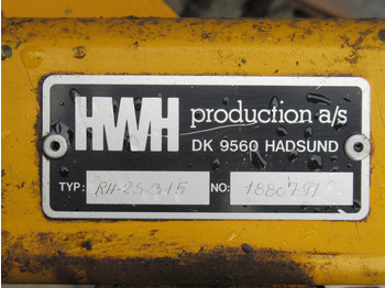 سياره كنس شوارع HWH RH-25315 Onkruidborstel Zwaar + HYDRO unit: صورة 5